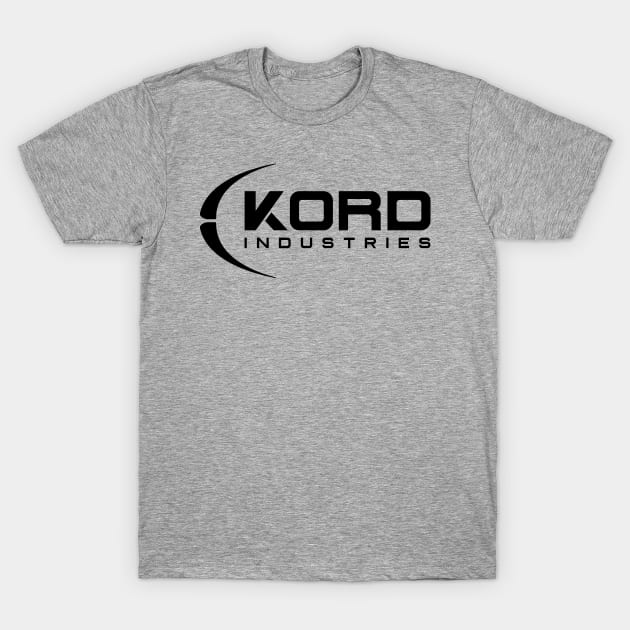 Kord Industries (Black) T-Shirt by Roufxis